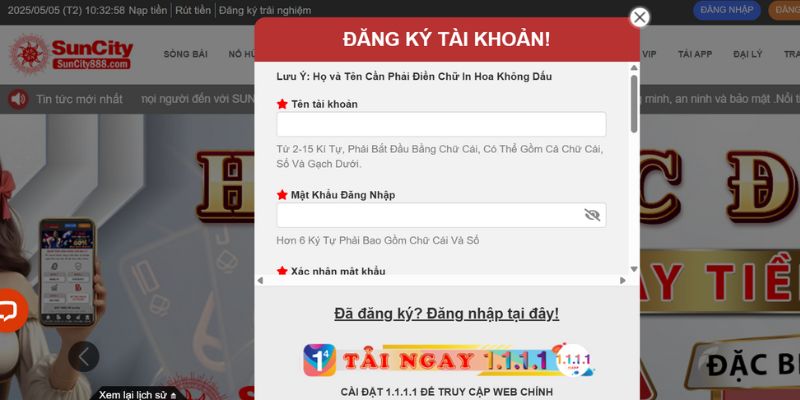 Suncity thu thập nhiều loại dữ liệu để tối ưu trải nghiệm cá cược cho người dùng